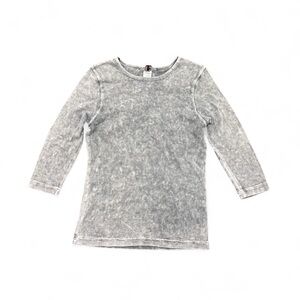 Hard Tail Gray 3/4 Sleeve Tee